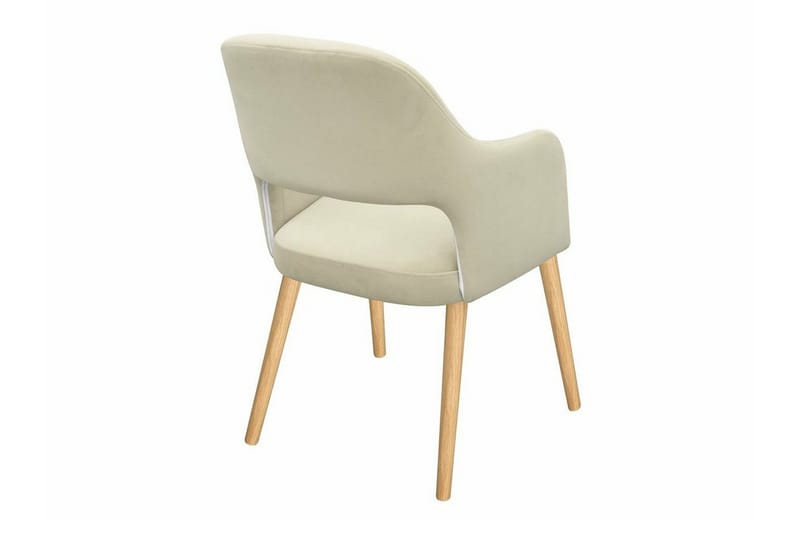 Uptown Matstol i Tyg med Träben - Ljusbeige - Möbler - Matplats - Matstol & köksstol