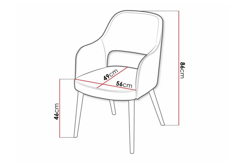 Uptown Matstol White - Möbler - Matplats - Matstol & köksstol