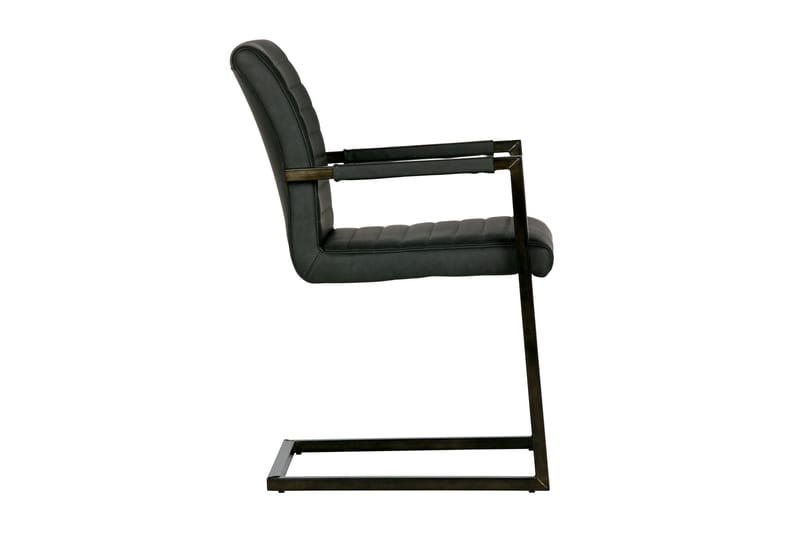 Vanco Matstol Konstläder - Antracitgrå - Möbler - Matplats - Matstol & köksstol