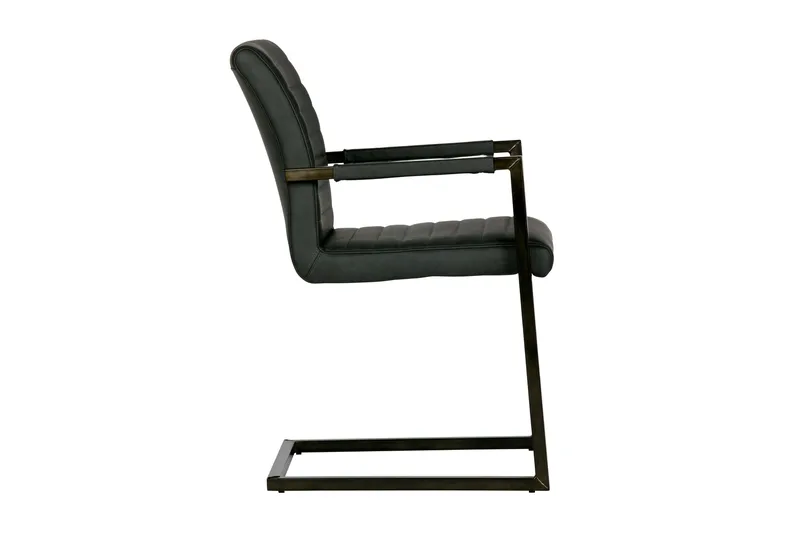 Vanco Matstol Konstläder - Antracitgrå - Möbler - Matplats - Matstol & köksstol