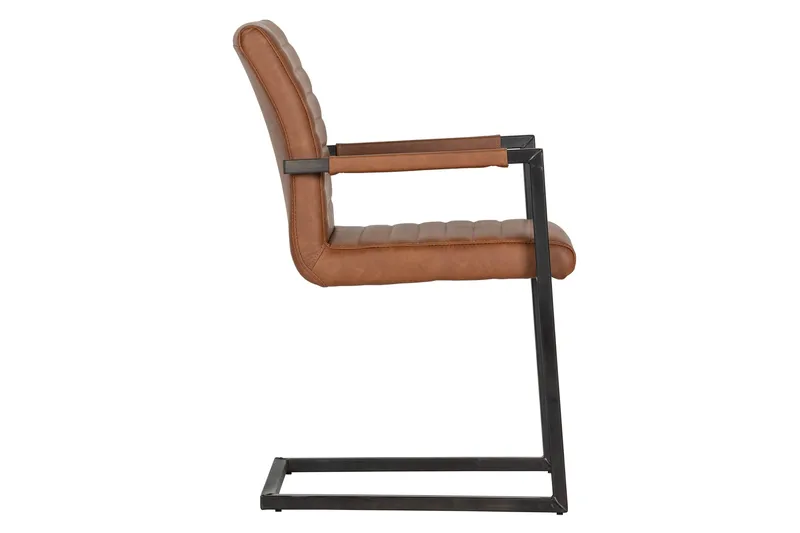 Vanco Matstol Konstläder - Cognac - Möbler - Matplats - Matstol & köksstol