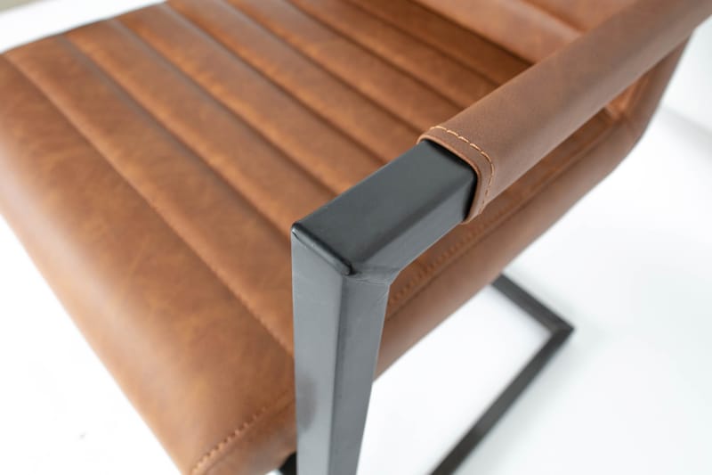 Vanco Matstol Konstläder - Cognac - Möbler - Matplats - Matstol & köksstol