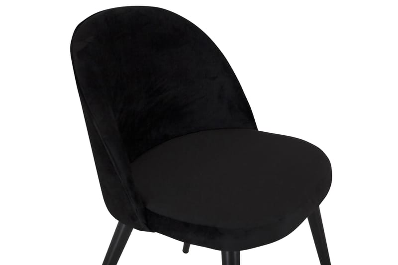 Velvet Köksstol Sammet - Svart - Möbler - Matplats - Matstol & köksstol