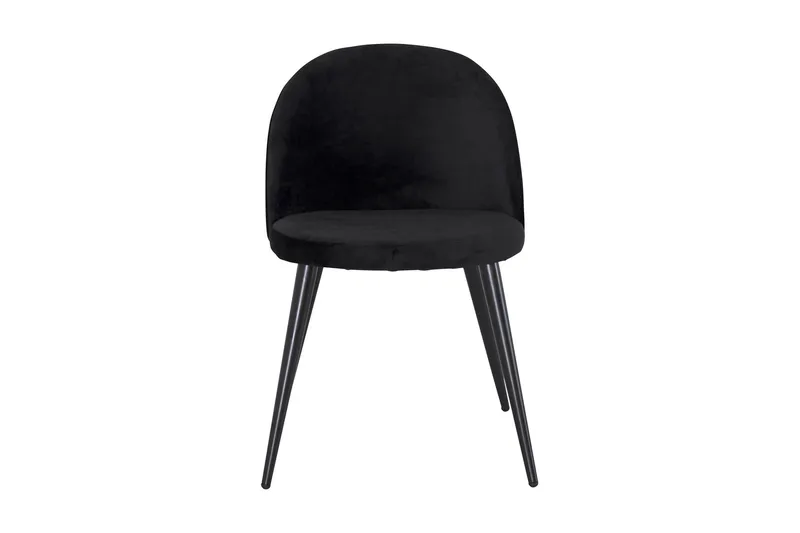 Velvet Köksstol Sammet - Svart - Möbler - Matplats - Matstol & köksstol