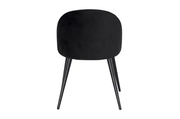 Velvet Köksstol Sammet - Svart - Möbler - Matplats - Matstol & köksstol