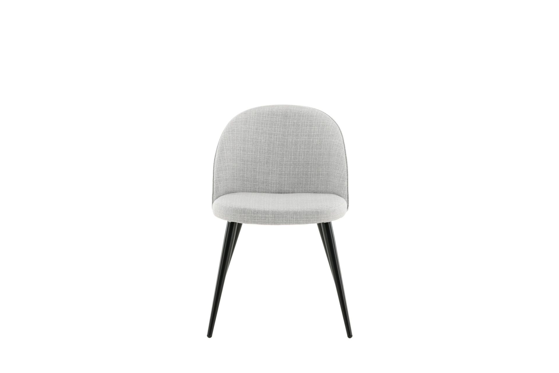 velvet matstol - grå/svart