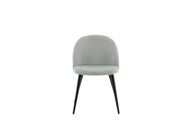 Velvet Matstol Manchester - Grå - Möbler - Matplats - Matstol & köksstol