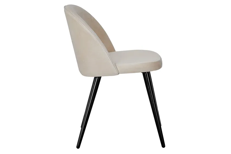 Velvet Matstol Sammet - Beige - Möbler - Matplats - Matstol & köksstol