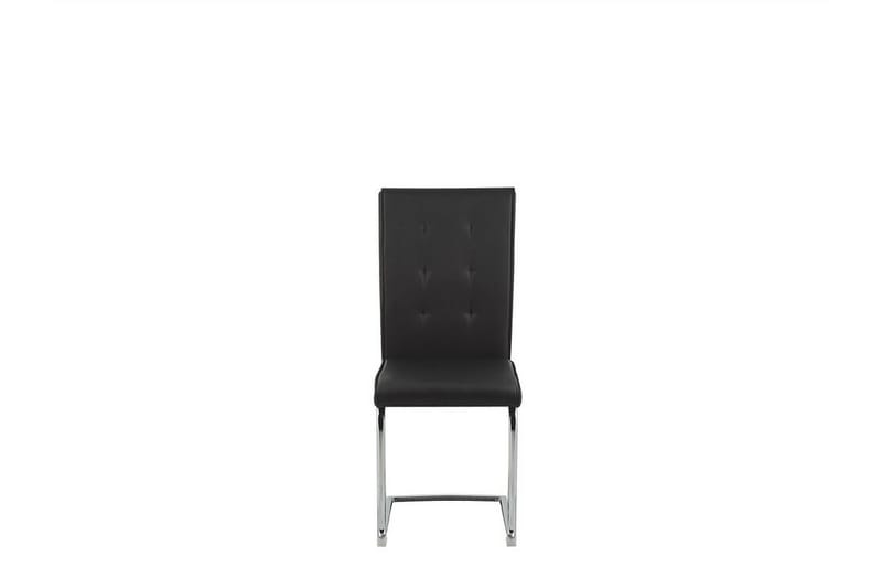 VESOUL Matstol 2-pack Konstläder/Svart - Möbler - Matplats - Matstol & köksstol