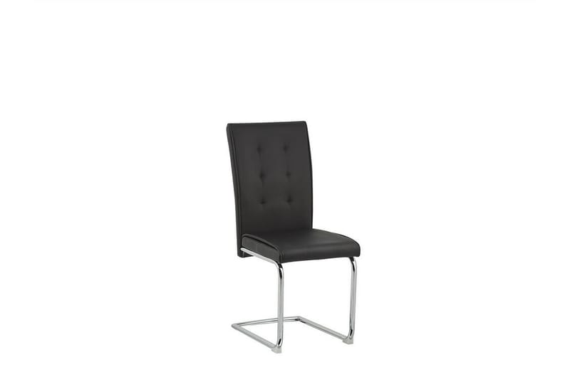 VESOUL Matstol 2-pack Konstläder/Svart - Möbler - Matplats - Matstol & köksstol