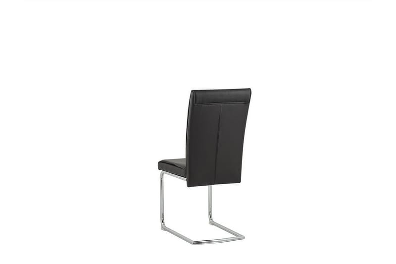 VESOUL Matstol 2-pack Konstläder/Svart - Möbler - Matplats - Matstol & köksstol