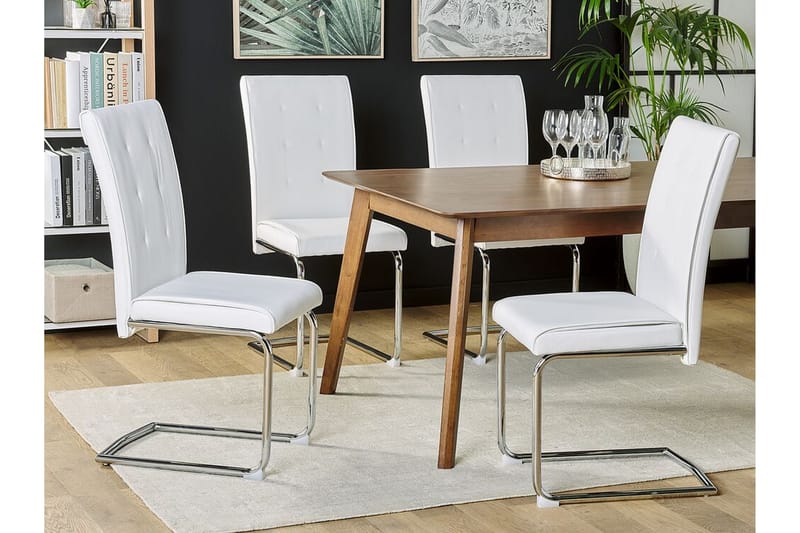 VESOUL Matstol 2-pack Konstläder/Beige - Möbler - Matplats - Matstol & köksstol