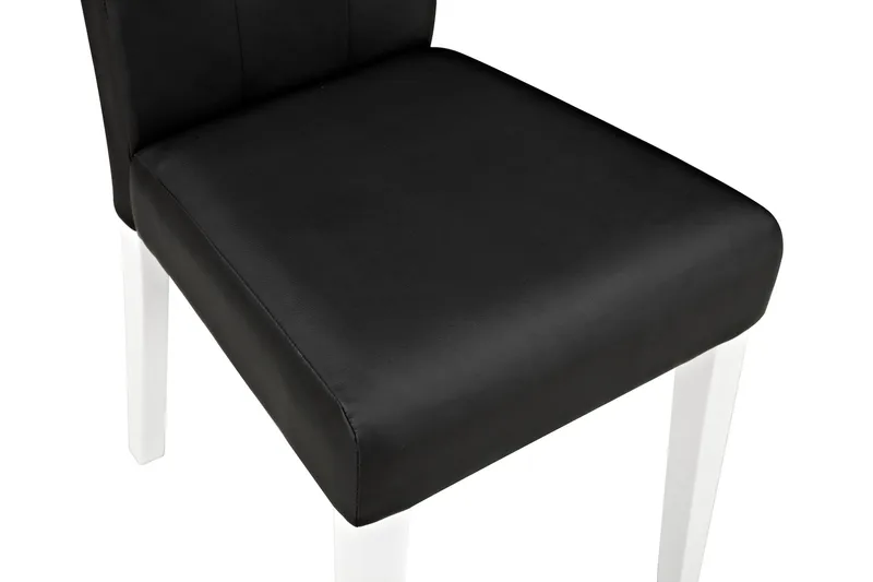 Viktor Matstol - Konstläder / Vit / Svart - Möbler - Matplats - Matstol & köksstol