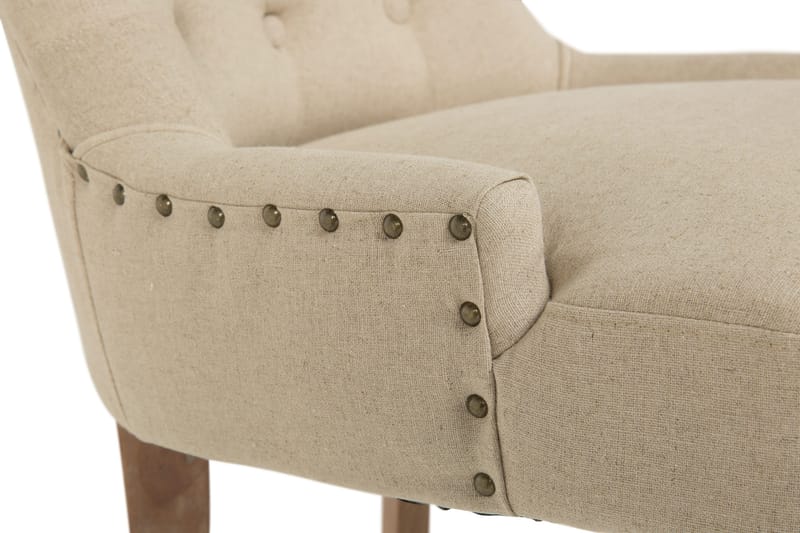 Viktoria Matstol med Nitar - Beige / Vintage - Möbler - Matplats - Matstol & köksstol