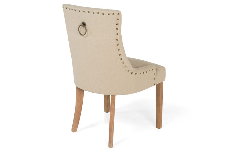 Viktoria Matstol med Nitar - Beige / Vintage - Möbler - Matplats - Matstol & köksstol