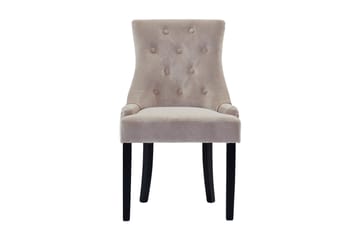 Viktoria Matstol Sammet - Sand/Beige - Möbler - Matplats - Matstol & köksstol