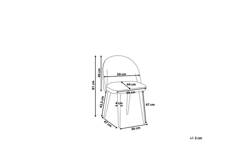 Visalia Stol Set Om 2 St - Grön - Möbler - Matplats - Matstol & köksstol