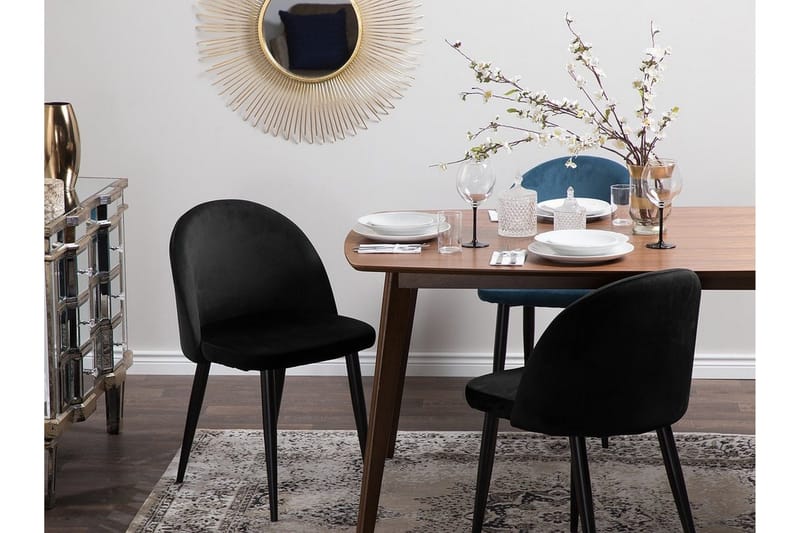 Visalia Stol Set Om 2 St - Svart - Möbler - Matplats - Matstol & köksstol