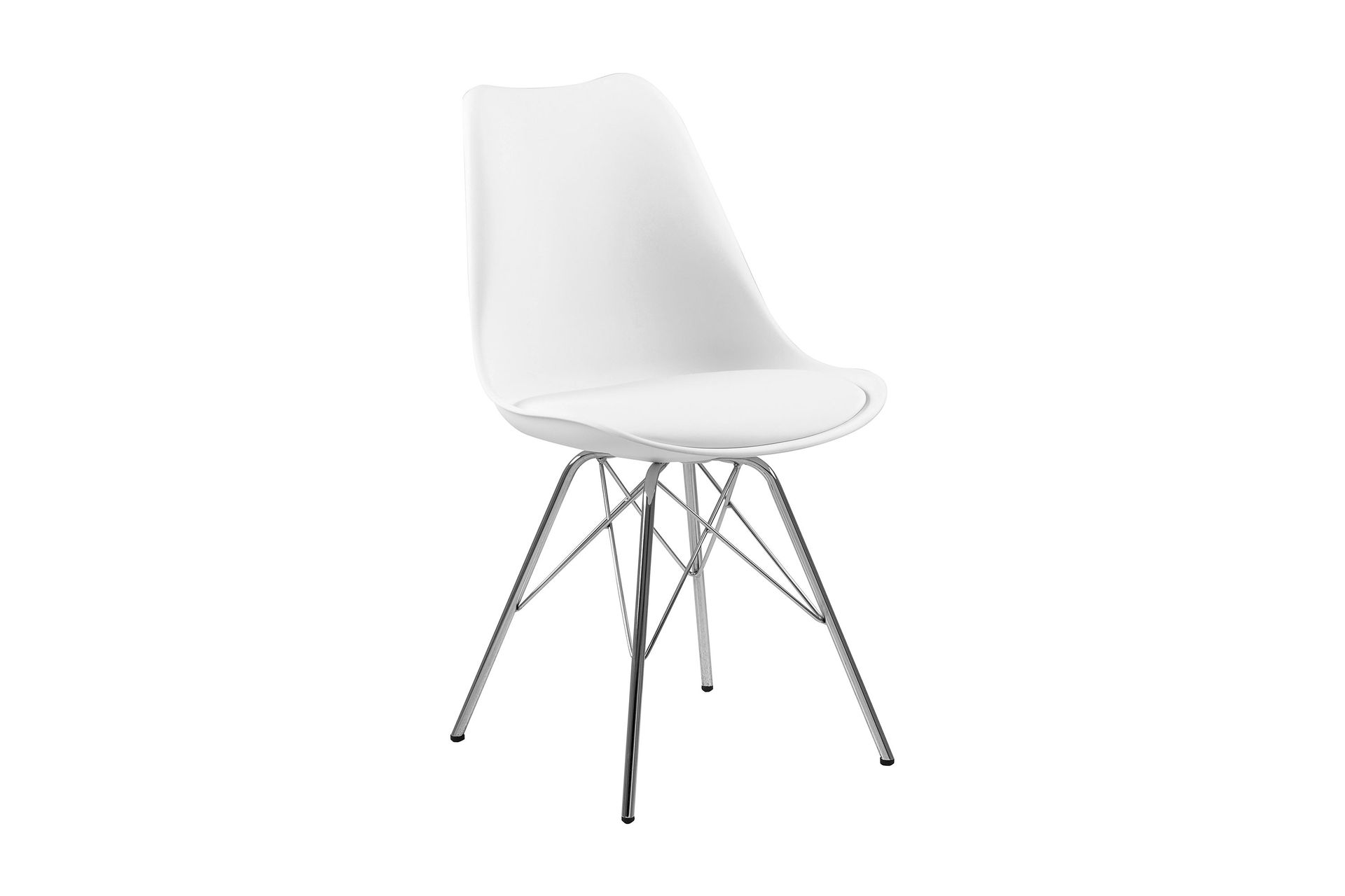 warlen matstol - vit