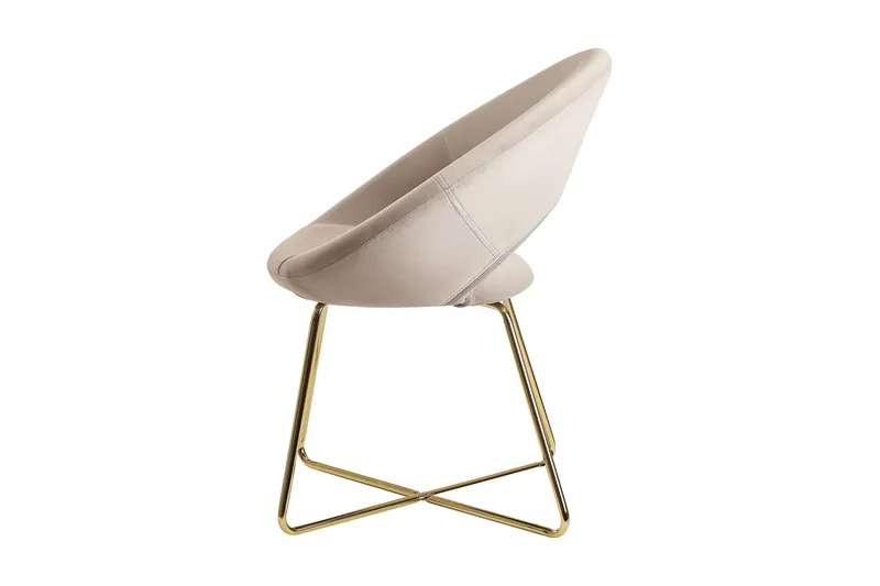 Willowdale Karmstol - Krämvit/Guld - Möbler - Matplats - Matstol & köksstol