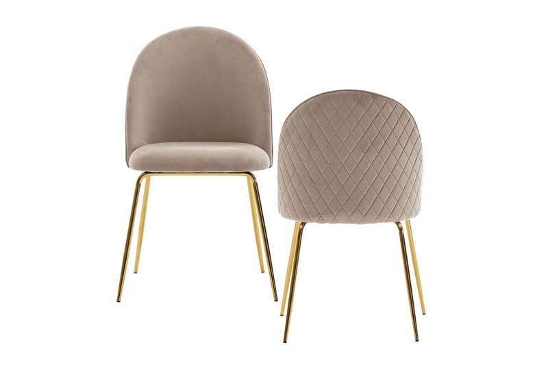 Wohnling Matstol 2-pack - Beige - Möbler - Matplats - Matstol & köksstol