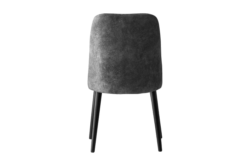 XAPHIA Matstol Antracit 4-Pack - Möbler - Matplats - Matstol & köksstol