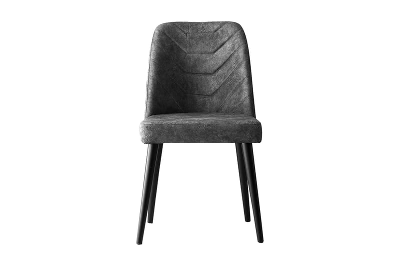 XAPHIA Matstol Antracit 4-Pack - Möbler - Matplats - Matstol & köksstol