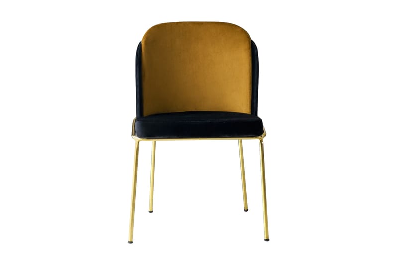 YAEL Matstol Svart/Guld 4-Pack - Möbler - Matplats - Matstol & köksstol