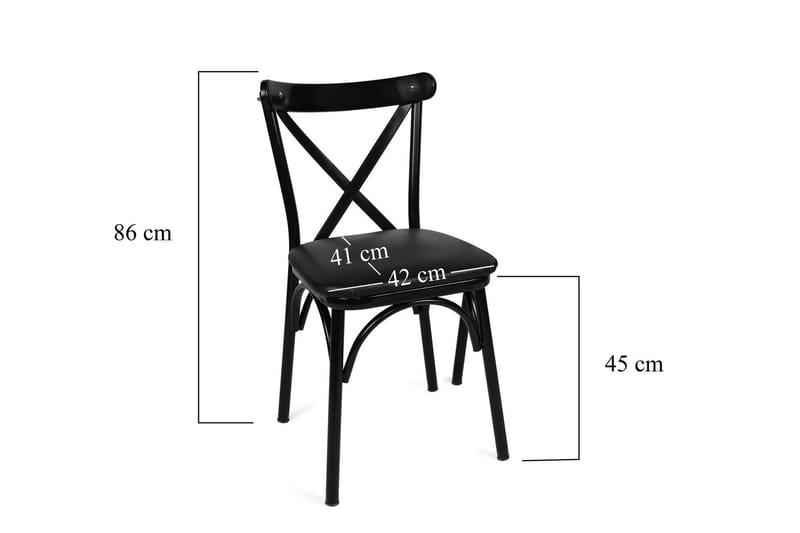YHARIDGE Matstol Svart - Möbler - Matplats - Matstol & köksstol