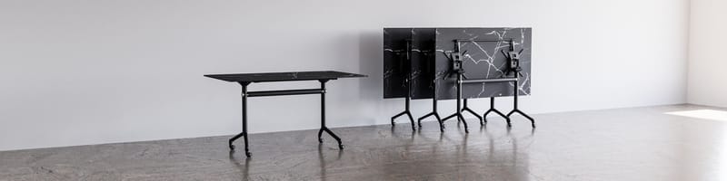 Menira Fällbord 120 cm - Svart - Möbler - Matplats - Klaffbord