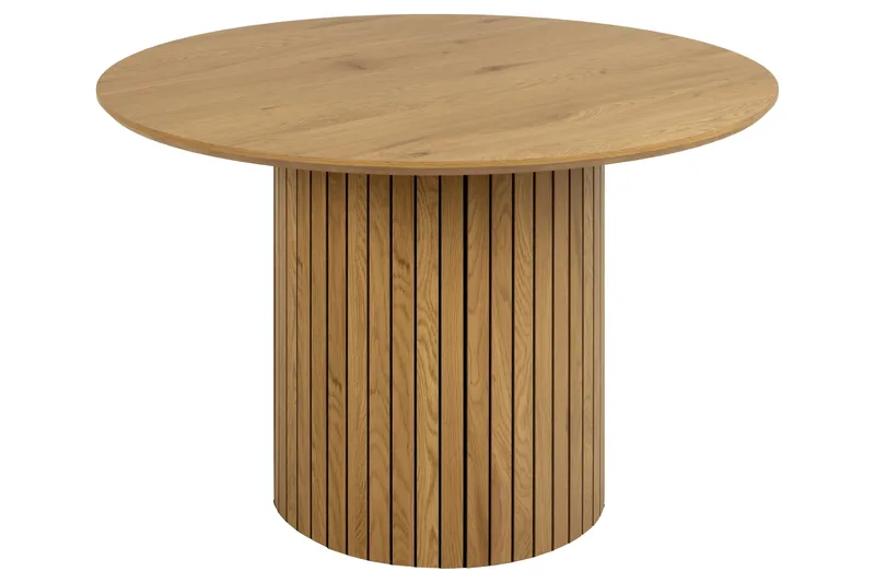 Mikuni Runt Matbord 120 cm i Ek, Natur