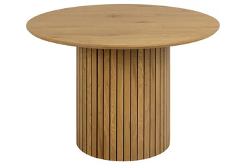 Mikuni Runt Matbord 120 cm i Ek - Natur - Möbler - Matplats - Matbord & köksbord