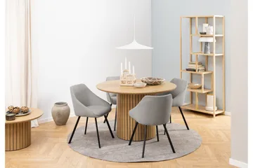 Mikuni Runt Matbord 120 cm i Ek - Natur - Möbler - Matplats - Matbord & köksbord