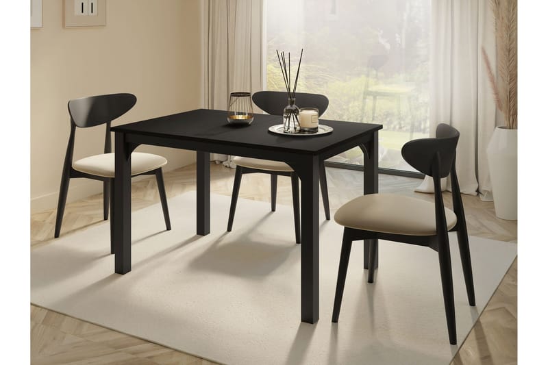 Millport Matbord 158 cm - Svart - Möbler - Matplats - Matbord & köksbord