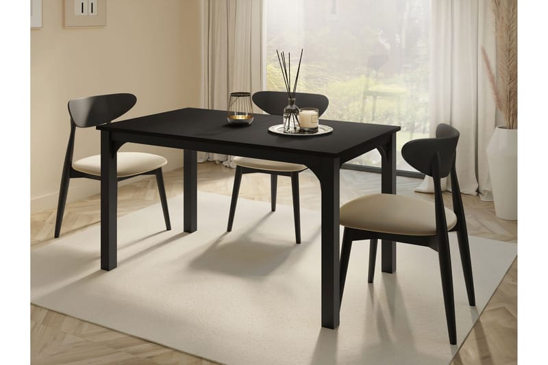 Millport Matbord 178 cm - Svart - Möbler - Matplats - Matbord & köksbord