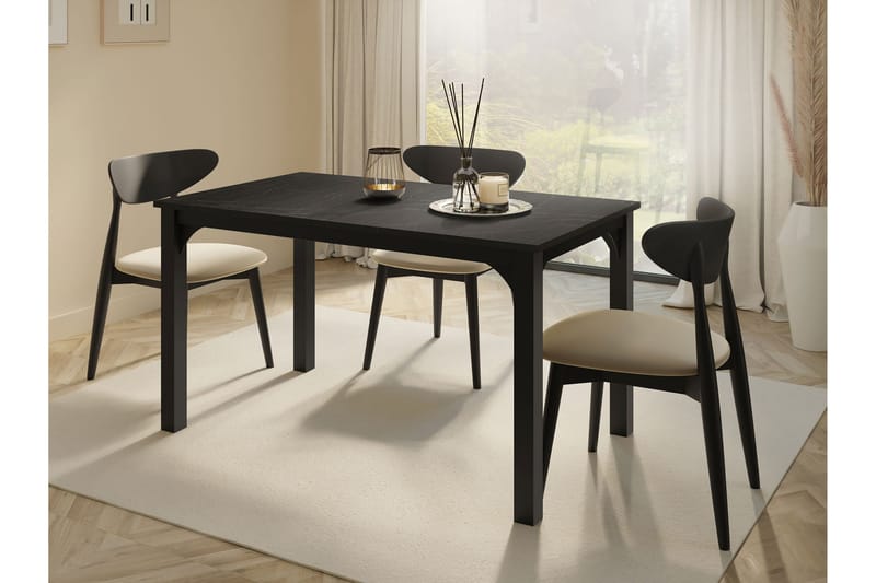 Millport Matbord 178 cm - Svart - Möbler - Matplats - Matbord & köksbord