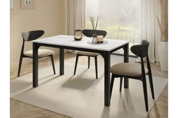 Millport Matbord 178 cm - Svart/Vit - Möbler - Matplats - Matbord & köksbord