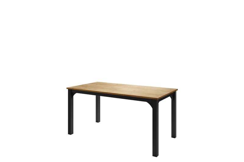 Millport Matbord 198 cm - Svart/Brun - Möbler - Matplats - Matbord & köksbord