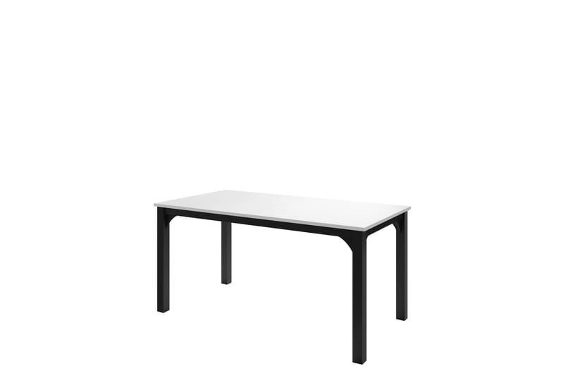 Millport Matbord 198 cm - Svart/Vit - Möbler - Matplats - Matbord & köksbord