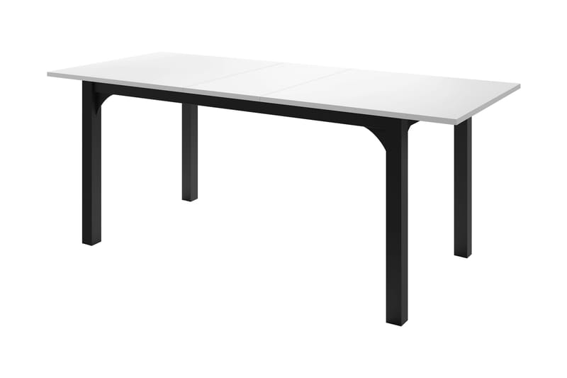 Millport Matbord 198 cm - Svart/Vit - Möbler - Matplats - Matbord & köksbord