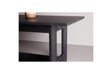 Milly Stort Rektangulärt Matbord 235 cm med Trä- och Valnötsutseende - Svart - Möbler - Matplats - Matbord & köksbord