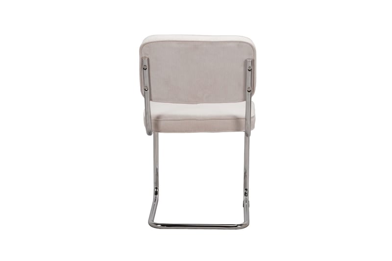 Milva Matstol i Manchester Retro - Beige/Krom - Möbler - Matplats - Matstol & köksstol