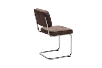 Milva Matstol i Manchester Retro - Brun/Krom - Möbler - Matplats - Matstol & köksstol
