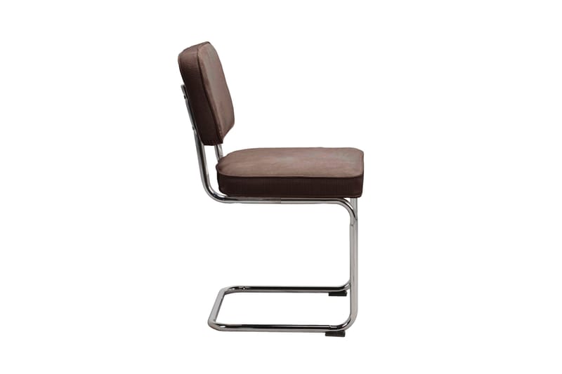 Milva Matstol i Manchester Retro - Brun/Krom - Möbler - Matplats - Matstol & köksstol