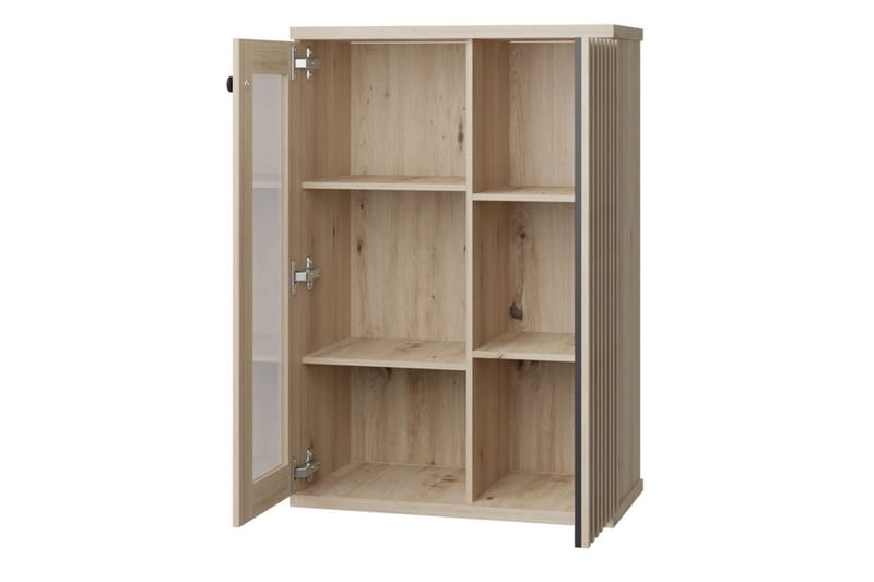 Aldbrough Möbeset för Matplats Vit LED - Trä/Svart - Möbler - Matplats - Möbelset för kök & matplats