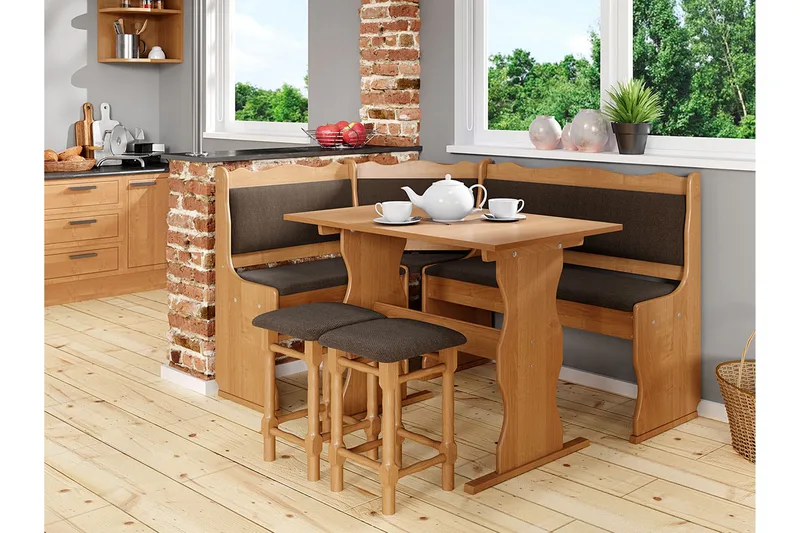 Mini Köksmöblemang - Beige/Brun - Möbler - Matplats - Möbelset för kök & matplats