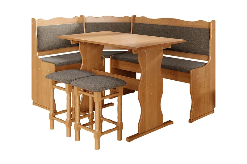 Mini Möblemang Beige/Brun - Beige/Brun - Möbler - Matplats - Matgrupp & matbord med stolar