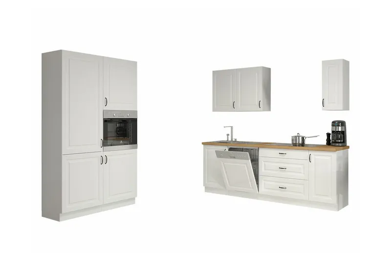 Templemore Möbelset För Kök & Matplats White