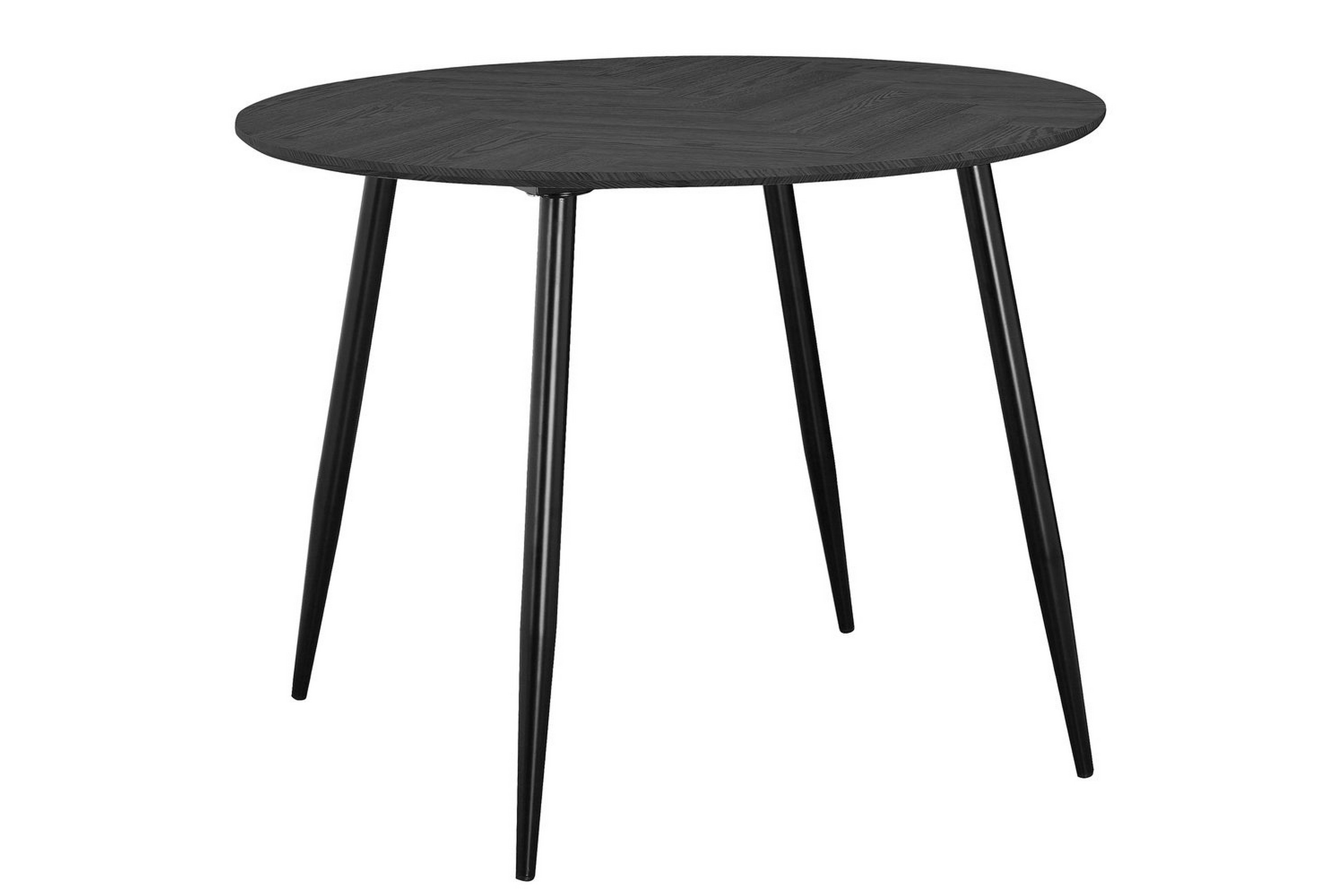 monza matbord rund 100 cm - antracit