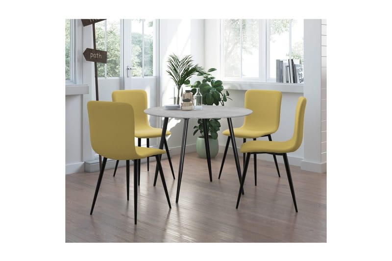 Monza Matbord Rund 100 cm - Grå - Möbler - Matplats - Matbord & köksbord